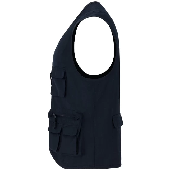 Vesta de lucru cu buzunare multifunctionale, Alb Vesta de lucru cu buzunare multifunctionale, Alb
