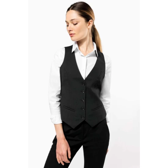 Vesta slimfit ospatari femei, negru Vesta slimfit ospatari femei, negru
