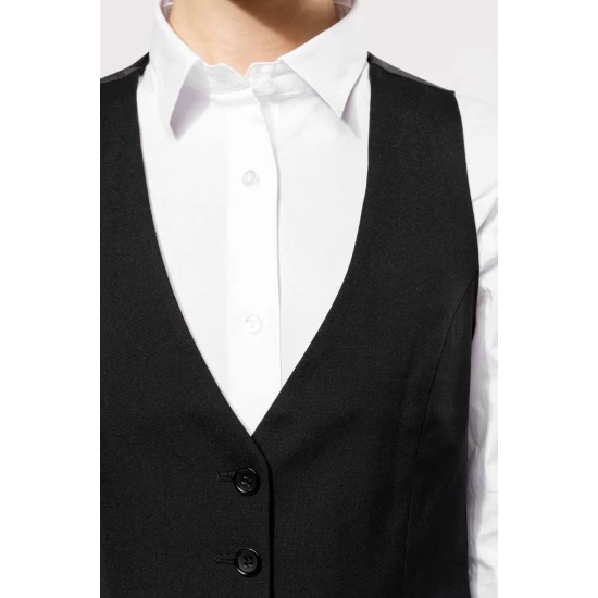 Vesta slimfit ospatari femei, negru Vesta slimfit ospatari femei, negru