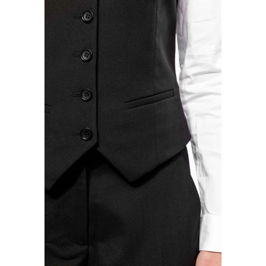 Vesta slimfit ospatari femei, negru Vesta slimfit ospatari femei, negru