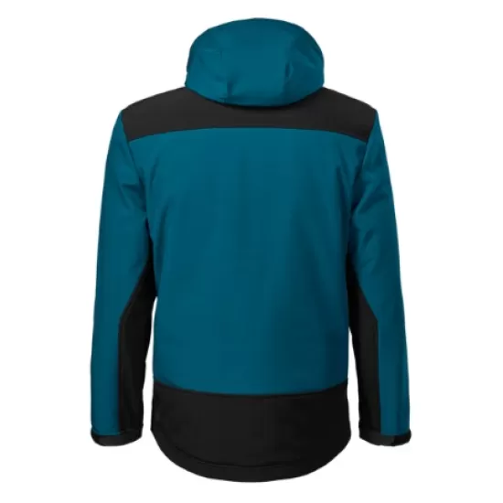 Jachetă softshell de iarna barbati Vertex- albastru petrol Jachetă softshell de iarna barbati Vertex- albastru petrol