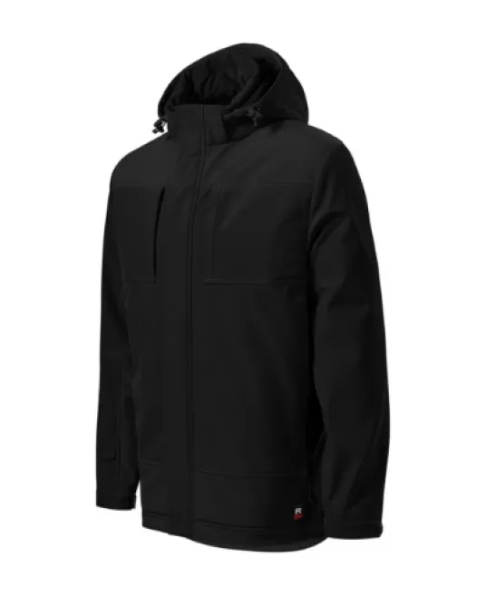 Jachetă softshell de iarna barbati Vertex- negru Jachetă softshell de iarna barbati Vertex- negru