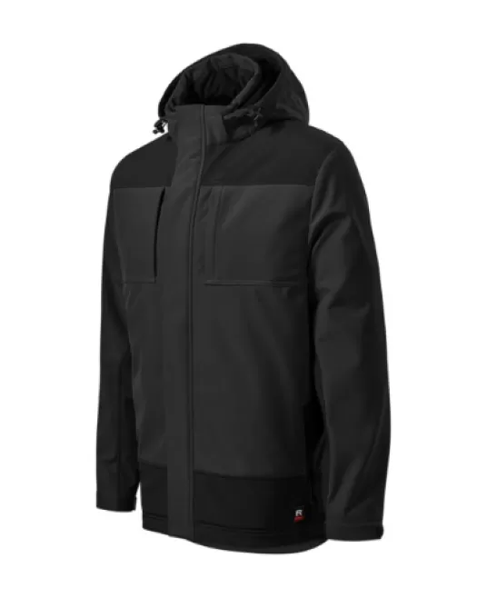 Jachetă softshell de iarna barbati Vertex - gri Jachetă softshell de iarna barbati Vertex - gri