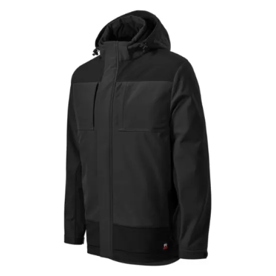 Jachetă softshell de iarna barbati Vertex - gri Jachetă softshell de iarna barbati Vertex - gri