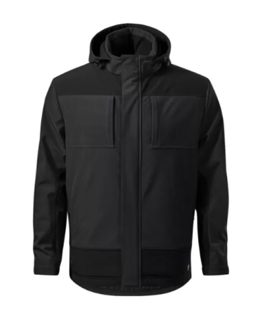 Jachetă softshell de iarna barbati Vertex - gri