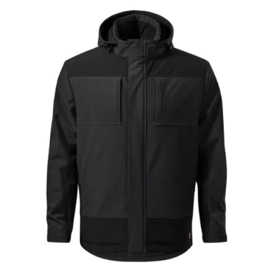 Jachetă softshell de iarna barbati Vertex - gri Jachetă softshell de iarna barbati Vertex - gri