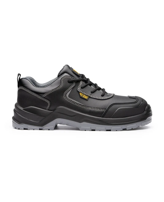 Pantofi de protectie S3S CI, bombeu si lamela nemetalice, varf anti-uzura, negri