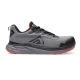 Pantofi de protectie S1PS ESD, model sport, gri cu rosu