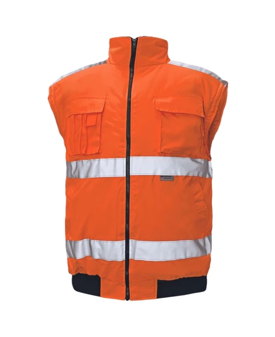 Jacheta Hi-Vis 2 in 1, maneci detasabile