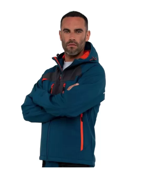 Jacheta softshell premium Portwest DX Albastru Jacheta softshell premium Portwest DX Albastru