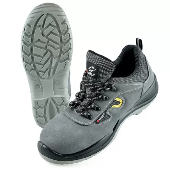 Pantofi de protectie S1P bombeu compozit, comozi si respirabili, Gri Pantofi de protectie S1P bombeu compozit, comozi si respirabili, Gri