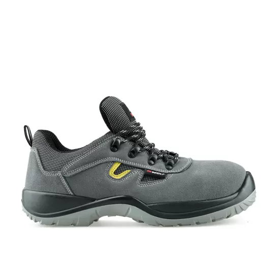 Pantofi de protectie S1P bombeu compozit, comozi si respirabili, Gri Pantofi de protectie S1P bombeu compozit, comozi si respirabili, Gri