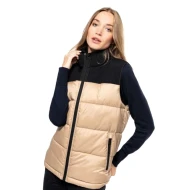 Vesta vatuita impermeabila Kariban, bej-negru