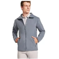 Jacheta fleece barbati, 300g/m2 Gri