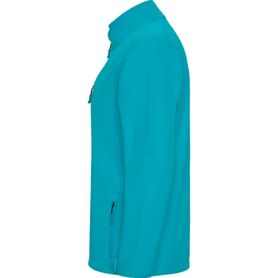 Jacheta softshell  barbati,  turcoaz