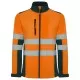 Jacheta softshell HiVis, Portocaliu bleumarin Jacheta softshell HiVis, Portocaliu bleumarin