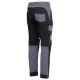 Pantaloni softshell, negru-gri