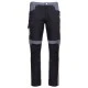 Pantaloni softshell, negru-gri