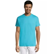 Tricou bumbac ringspun Sol's, 150g/m2, albastru turcoaz