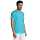 Tricou bumbac ringspun Sol's, 150g/m2, albastru turcoaz Tricou bumbac ringspun Sol's, 150g/m2, albastru turcoaz