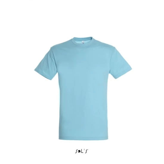 Tricou bumbac ringspun Sol's, 150g/m2, albastru turcoaz Tricou bumbac ringspun Sol's, 150g/m2, albastru turcoaz