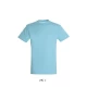 Tricou bumbac ringspun Sol's, 150g/m2, albastru turcoaz Tricou bumbac ringspun Sol's, 150g/m2, albastru turcoaz