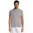 Tricou bumbac Sol's, 150g/m2, gri melange