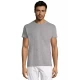 Tricou bumbac Sol's, 150g/m2, gri melange