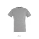 Tricou bumbac Sol's, 150g/m2, gri melange