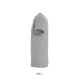 Tricou bumbac Sol's, 150g/m2, gri melange