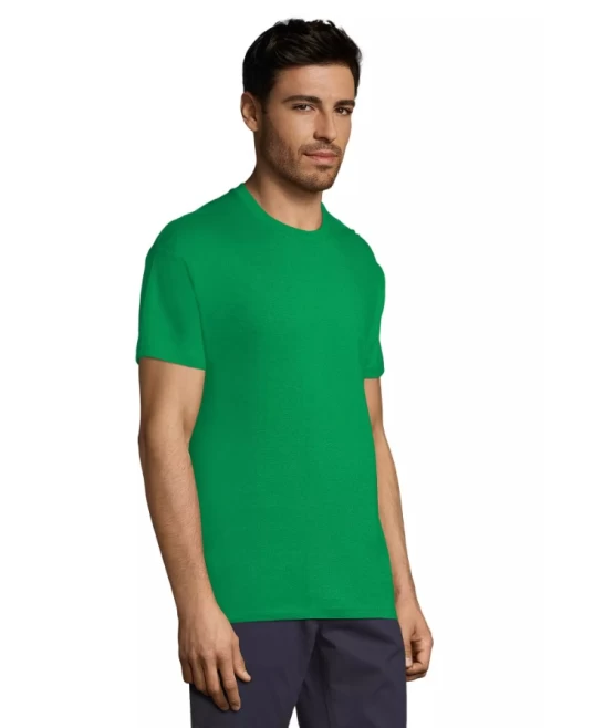 Tricou bumbac Sol's, 150g/m2, verde kelly