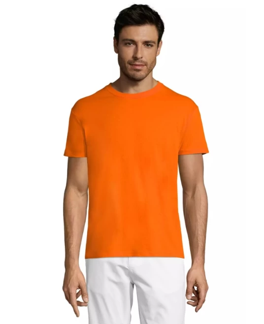 Tricou bumbac Sol's, 150g/m2, portocaliu