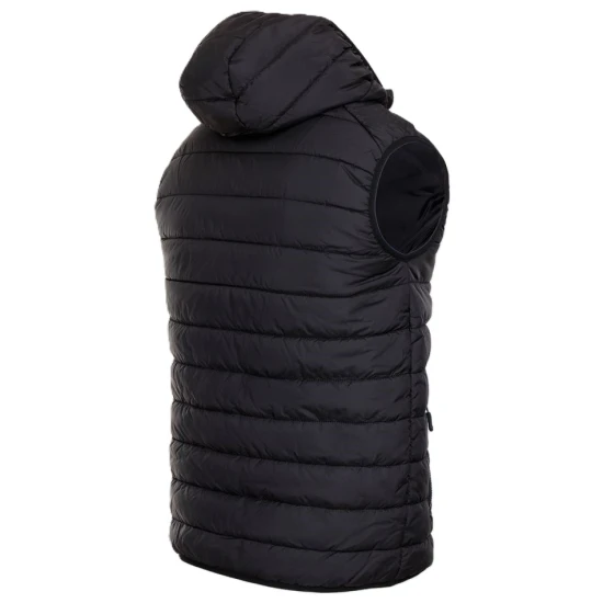 Vesta cu gluga impermeabila, neagra