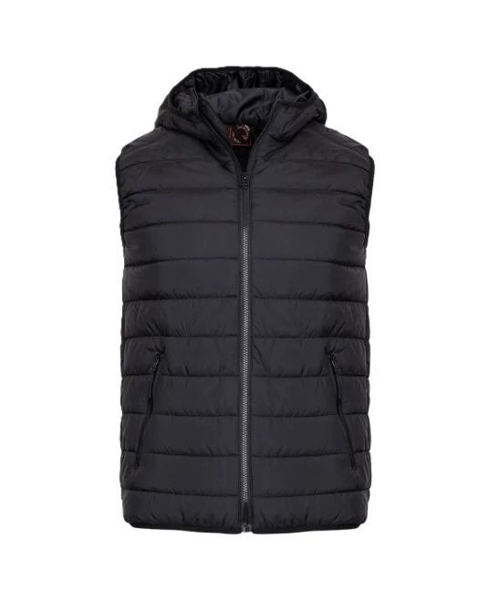 Vesta cu gluga impermeabila, neagra Vesta cu gluga impermeabila, neagra