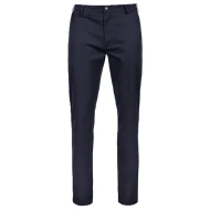 Pantaloni stretch casual subtiri, elastan, 170g/m2, bleumarin