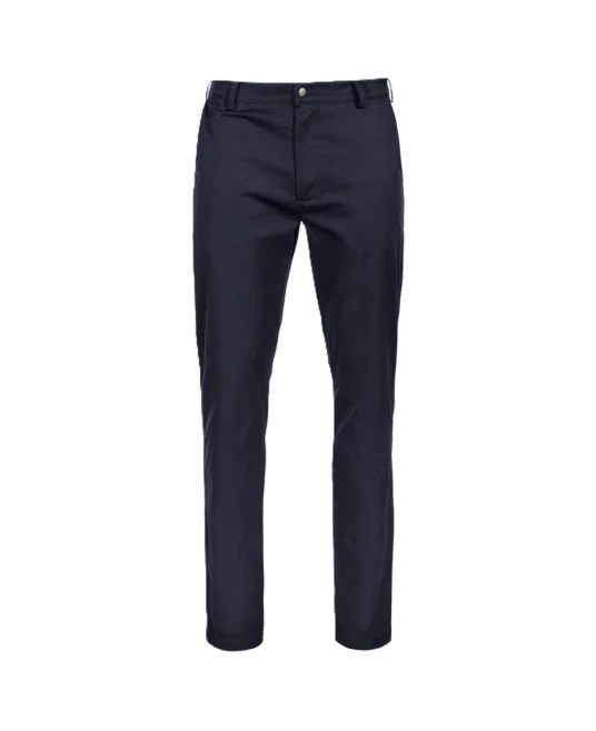 Pantaloni stretch casual subtiri, elastan, 170g/m2, bleumarin