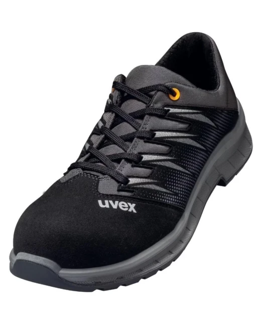 UVEX2 TREND pantofi de protectie S2, SRC ESD, negru cu gri