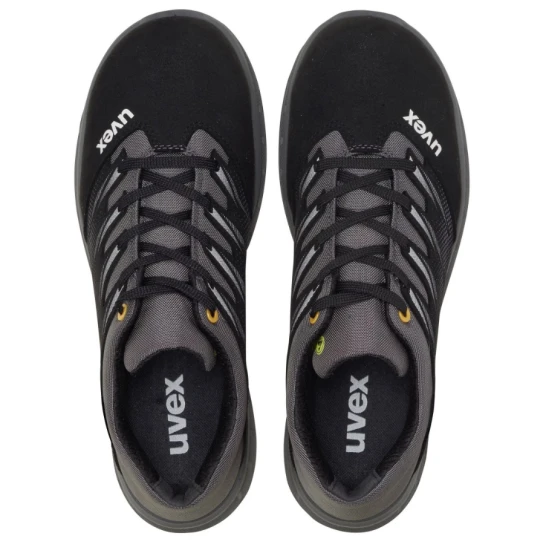 UVEX2 TREND pantofi de protectie S2, SRC ESD, negru cu gri