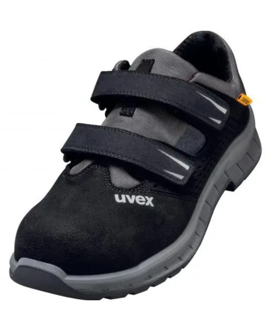 UVEX 2 TREND sandale S1P  SRC ESD, negru cu gri