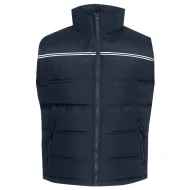 Vesta vatuita impermeabila, dungi reflectorizante, bleumarin Vesta vatuita impermeabila, dungi reflectorizante, bleumarin