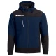 Softshell cu gluga Runna, accesorii reflectorizante, bleumarin