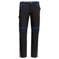 Pantaloni softshell, negru-bleumarin