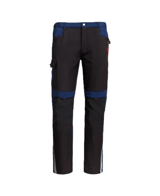 Pantaloni softshell, negru-bleumarin