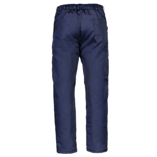 Pantaloni vatuiti bumbac, bleumarin