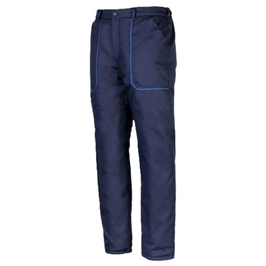 Pantaloni vatuiti bumbac, bleumarin