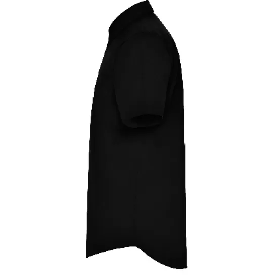 Camasa maneca scurta barbati, 130g/mp Negru Camasa maneca scurta barbati, 130g/mp Negru