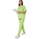 Pantaloni subtiri industria alimentara sau Curatenie, tercot 160g/m2, albastru azuriu Pantaloni subtiri industria alimentara sau Curatenie, tercot 160g/m2, albastru azuriu