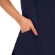 Tunica femei confortabila si moderna, cu 2 buzunare, bleumarin Tunica femei confortabila si moderna, cu 2 buzunare, bleumarin