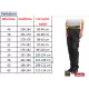 Pantaloni de lucru tercot For Eco 260g/m2, negru si portocaliu